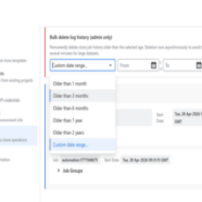 Bulk Clone Cloud – Bulk delete of clone logs